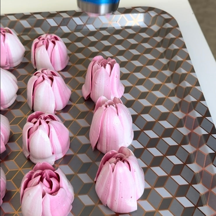 Marshmallow Tulips Lesson