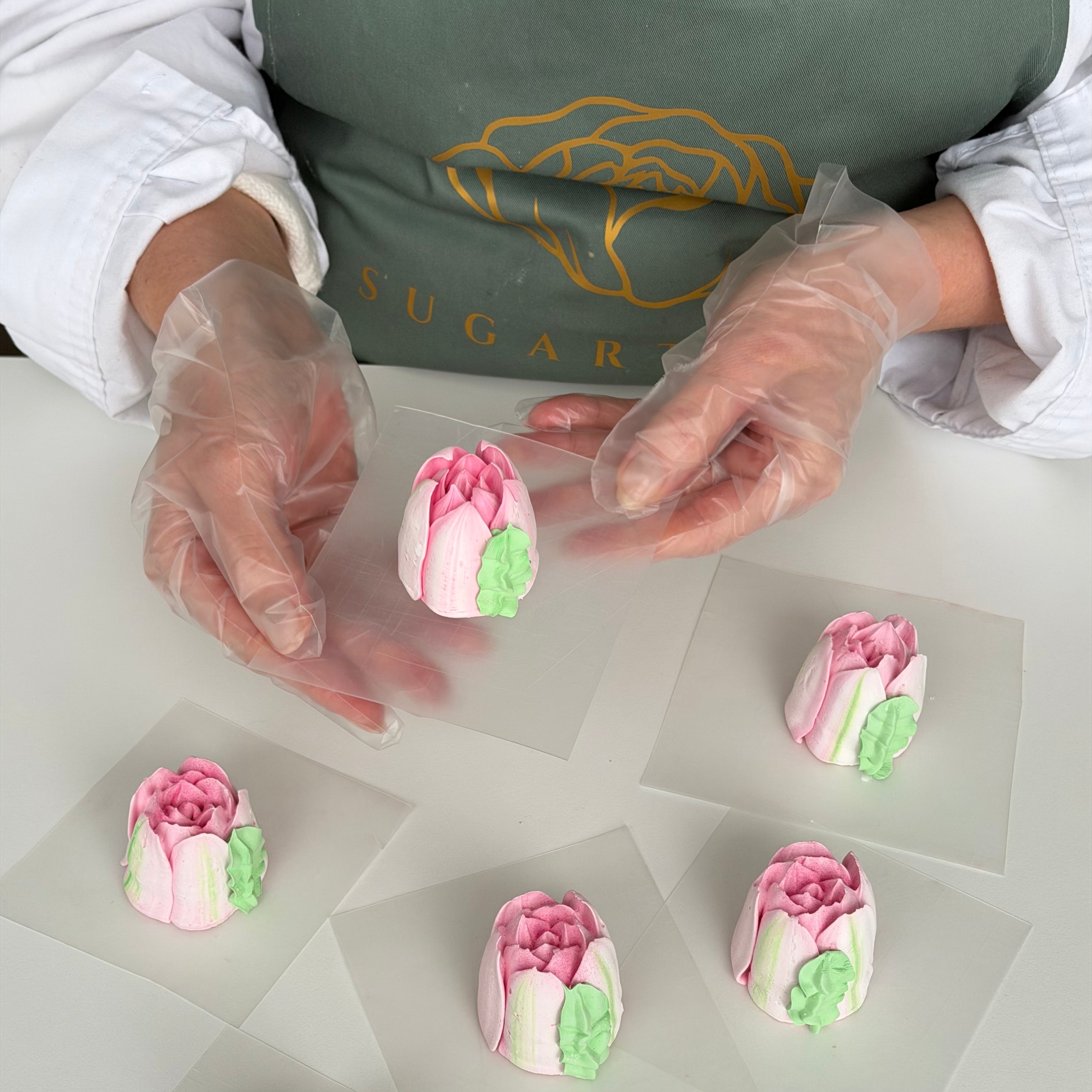 Marshmallow Tulips Lesson